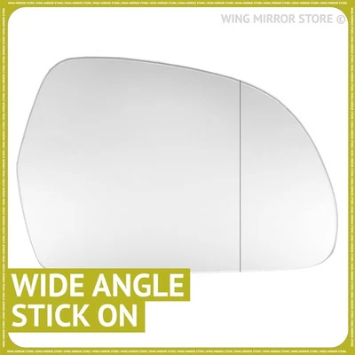 Audi Q3 2011-2018 Right Driver Wide angle wing mirror glass - Image 1 of 4