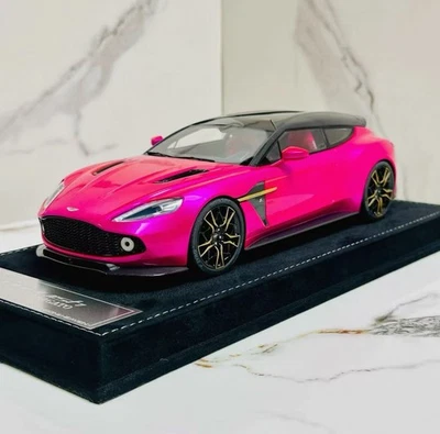 SUPER RARE HH Model 1/18 Aston Martin Vanquish Zagato Shooting Brake Flash Pink - Image 1 of 4