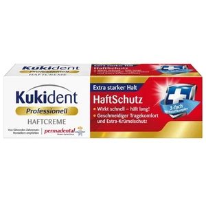 Kukident crema adhesiva protección adhesiva terceros dientes sujeción extra fuerte 40 g #DA0048 - Imagen 1 de 1