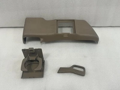 Toyota Sienna 1998 1999 2000 embellecedores de asiento trasero izquierdo con portavasos 3 piezas roble Foto 1 de 4