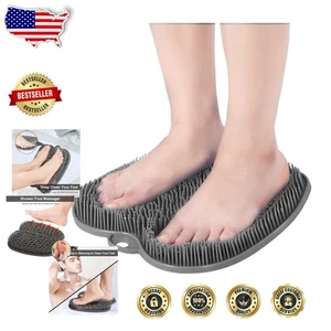 Limpiador de pies antideslizante XL para ducha - limpieza profunda y bienestar de los pies esencial - Imagen 1 de 13