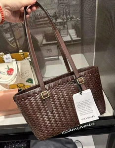 Bolso de Mano Coach Tejido Columpio CBF83 NUEVO CON ETIQUETAS - Imagen 1 de 12