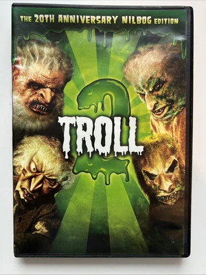 PRISTINE DISC! Troll 2 DVD Horror Cult 20th Anniversary Nilbog Edition 1990 - Image 1 of 4