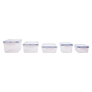 NEW Lock & Lock Classic Food Storage Set 5pce - Picture 1 of 8