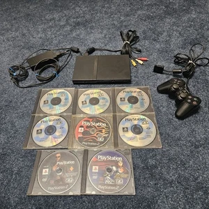 Lote Consola PlayStation 2 PS2 - Discos Demo y Juegos y Mando - Imagen 1 de 18