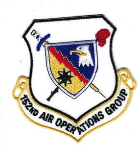 PATCH USAF 152ND AIR OPERATIONS GROUP NEW YORK AIR NATIONAL GUARD JT45 - Picture 1 of 1