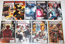 Ultimate Power #1-9 - Marvel 2006 Complete Set Bendis & Land 1,2,3,4,5,6,7,8,9