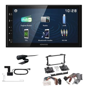 Kenwood 2DIN DAB+ Autoradio für GM Hummer H2 2003-2007 schwarz - Bild 1 von 5