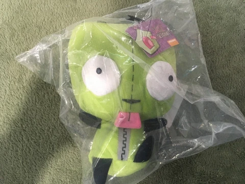 2013 Nickelodeon Invader Zim Plush Stuffed 8"  Dog Suit Gir NWT Cover