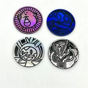 Pokemon TCG Coins Lot of 4 Collectible Game Coins Chansey Lugia Grookey - Picture 1 of 6