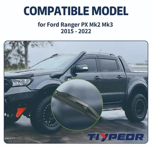 TIYPEOR Windshield boneless wiper blade for Ford Ranger PX Mk2 Mk3 2015 - 2022 - Picture 1 of 12