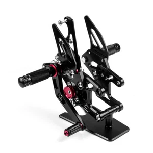 Adjustable Rearset Footpegs Footrest Foot Pegs for Honda CBR1000RR 2008-2017 - Picture 1 of 8