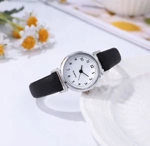 DAMEN ARMBANDUHR LEDER DAMENUHR QUARZUHR UHR UHREN SCHMUCK ACCESSOIRS (NEU) - Bild 1 von 3