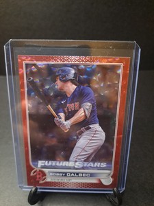 2022 Topps Series 1 Bobby Dalbec Red Foil Parallel 94/199 Boston Red Sox