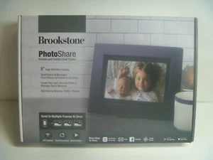 Brookstone PhotoShare 8" Freunde und Familie Wolkenrahmen - Bild 1 von 7