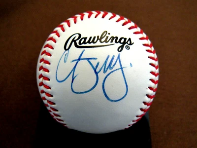 CURT SCHILLING PHILLIES SIGNED AUTO VTG OPENING DAY APRIL 11 1997 BASEBALL JSA - Image 1 of 4
