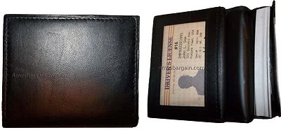 Lot of 2. Card case. Women/men's Leather Business Credit Card ID 40 card case - Image 1 of 4