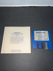 Amiga Mindshadow Activision gioco floppy disk gioco vintage - Foto 1 di 2