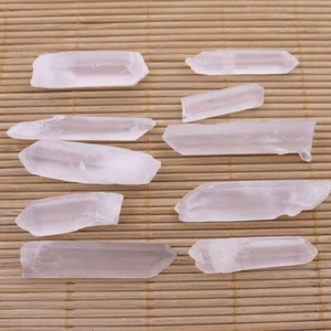 Cuarzo de cristal blanco natural mate 100 g 30-50 mm muestras minerales de piedras preciosas - Imagen 1 de 12