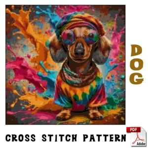 Dog Cross Stitch Pattern (Digital Download PDF) #29 - Picture 1 of 3