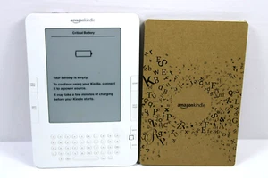 Repair Only Kindle Wireless Reading Device White - 2nd Generation D00701 - Picture 1 of 3