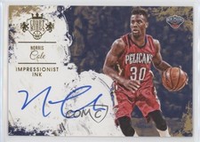 2015-16 Panini Court Kings Impressionist Ink /40 Norris Cole #II-NC Auto