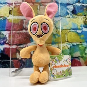 Ren and Stimpy Plüschtier 8 Zoll Spielzeug Nickelodeon 90er Cartoon 2018 Chihuahua NEU! - Bild 1 von 23
