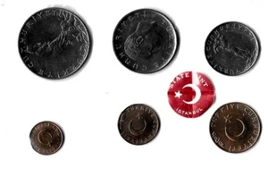 1965 - Turchia - Set di zecca - UNC (G-96) - Foto 1 di 3