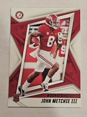 John Metchie III 2022 Panini Chronicles Rookies & Stars Draft # 14 RC Alabama - Image 1 of 2
