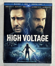 High Voltage (Blu-ray/DVD, 2018) w/ Slipcover, Luke Wilson, David Arquette