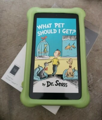 Nook Tablet 7" Micro Foam Bumper Case For Kids Lime - Image 1 of 3