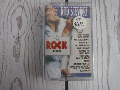 Vintage Cassette Tape ROD STEWART The Rock Album NEW Factory Sealed - Image 1 of 4