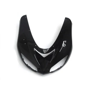 Gloss Black Front Upper Fairing Cowl Nose for Kawasaki Ninja ZX10R 2006 2007 06 - Picture 1 of 2
