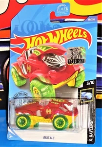 Hot Wheels 2020 Factory Set X-Raycers Series #86 Beat All Clear Red - Picture 1 of 2