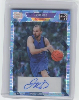2024 Leaf Collective Jason Kidd Gary Payton cristales azules automático 9/10  Foto 1 de 2