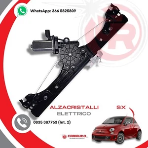 Alzavetro Elettrico, Alzacristalli Sinistro Fiat 500 312 2007 Formato Originale - Foto 1 di 4