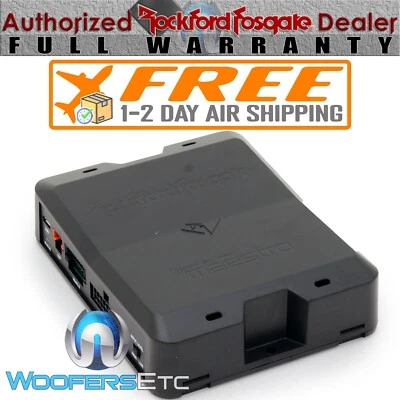 ROCKFORD FOSGATE DSR1 DIGITAL SIGNAL PROCESSOR MAESTRO FREE 1-2 DAY AIR SHIPPING - Image 1 of 4