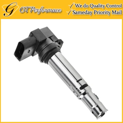 Bobina de ignição de qualidade OEM para 2012-2016 Audi A8 Quattro 6.3L W12, 07P905715 	 - Imagem 1 de 4