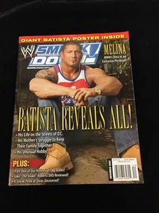WWE Smackdown Magazine November 2005 Batista Melina Tag Teams No Poster - Imagen 1 de 7