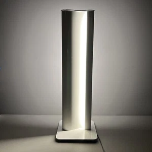 Helestra | LED KURVO Tischleuchte | 55cm Nickel Chrom Weiß | Dimmbar | #0 - Bild 1 von 10