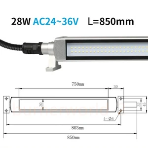 28W LED Milling CNC Machine Tool Light Workshop Working Lamp lathe lamp 24-36V - Picture 1 of 17