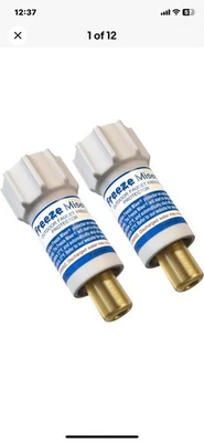 2X Freeze Miser Grifo Exterior Protección Congelante Blanco (2 Paquetes Individuales) Foto 1 de 4