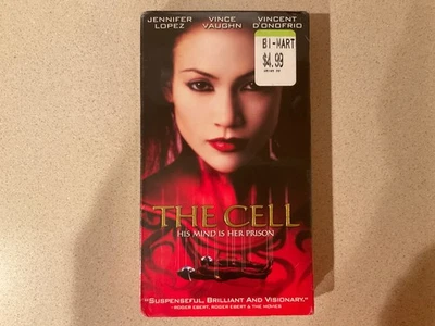 The Cell (VHS, 2000) Jennifer Lopez, Vince Vaughn, Vincent D'Onofrio - Sealed Foto 1 de 4