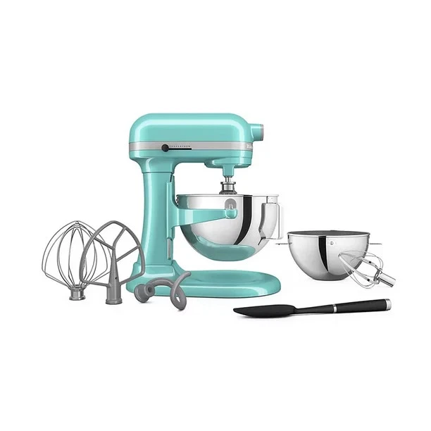 KitchenAid 5,5 cuartos de galón con soporte elevador batidora azul hielo Foto 1 de 2