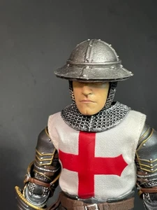 Mythic Legions Kettle Helmet Knight 3D Print Custom Head UNPAINTED - Picture 1 of 11