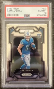 2023 Prizm Sam Laporta PSA GemMT 10 - Picture 1 of 2