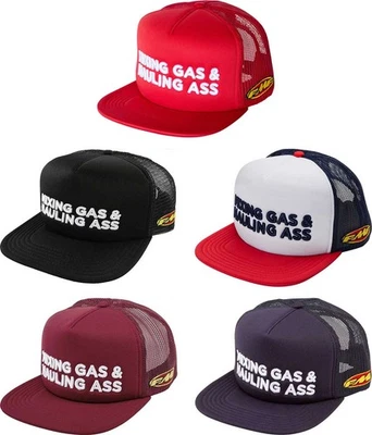 FMF Gass Men's Flat Bill Snapback Hat  Mens - Image 1 of 4