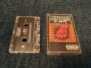 Metallica St. Anger MC Cassette Exodus Anthrax Testament OverKill Megadeth - Picture 1 of 5