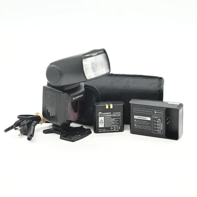 Flashpoint Zoom Li-on R2 TTL On-Camera Flash Speedlight for Nikon #29l - Image 1 of 4