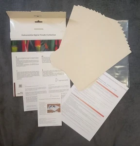 √ Papier jet d'encre Hahnemuhle Monet toile A4 Fine Art x10 feuilles blanc/blanc cassé - Photo 1/17